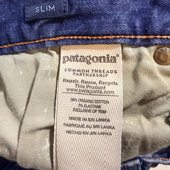 Patagonia Women's Skinny Jeans in Indigo - Picture 5 of 7